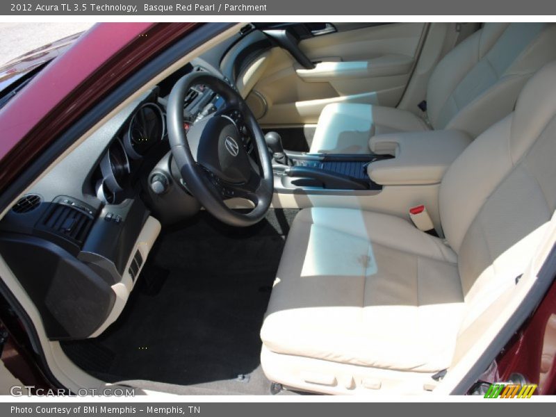 Basque Red Pearl / Parchment 2012 Acura TL 3.5 Technology