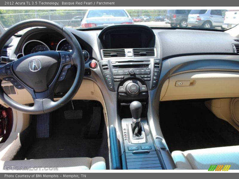 Basque Red Pearl / Parchment 2012 Acura TL 3.5 Technology
