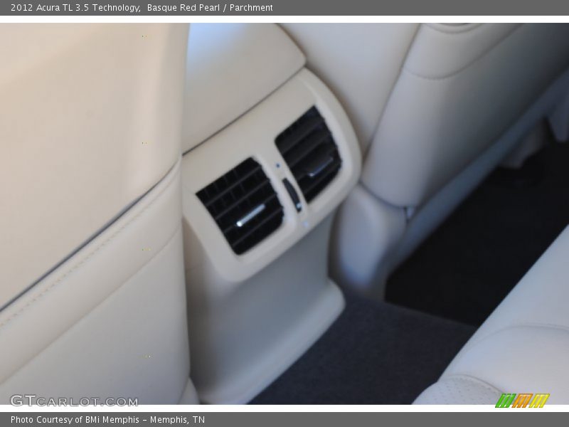 Basque Red Pearl / Parchment 2012 Acura TL 3.5 Technology
