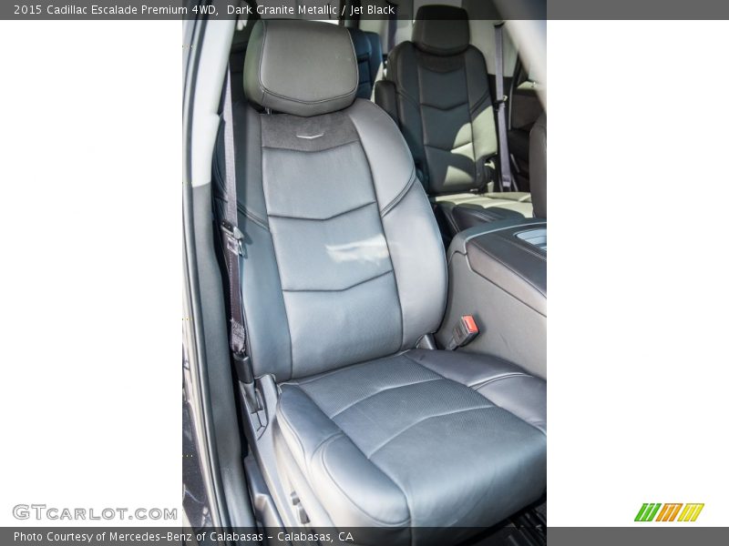 Dark Granite Metallic / Jet Black 2015 Cadillac Escalade Premium 4WD