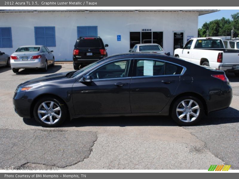 Graphite Luster Metallic / Taupe 2012 Acura TL 3.5