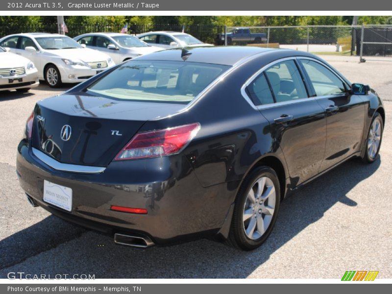 Graphite Luster Metallic / Taupe 2012 Acura TL 3.5