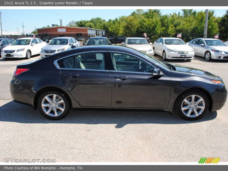 Graphite Luster Metallic / Taupe 2012 Acura TL 3.5