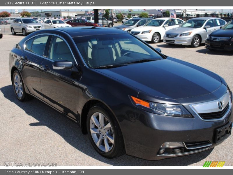 Graphite Luster Metallic / Taupe 2012 Acura TL 3.5