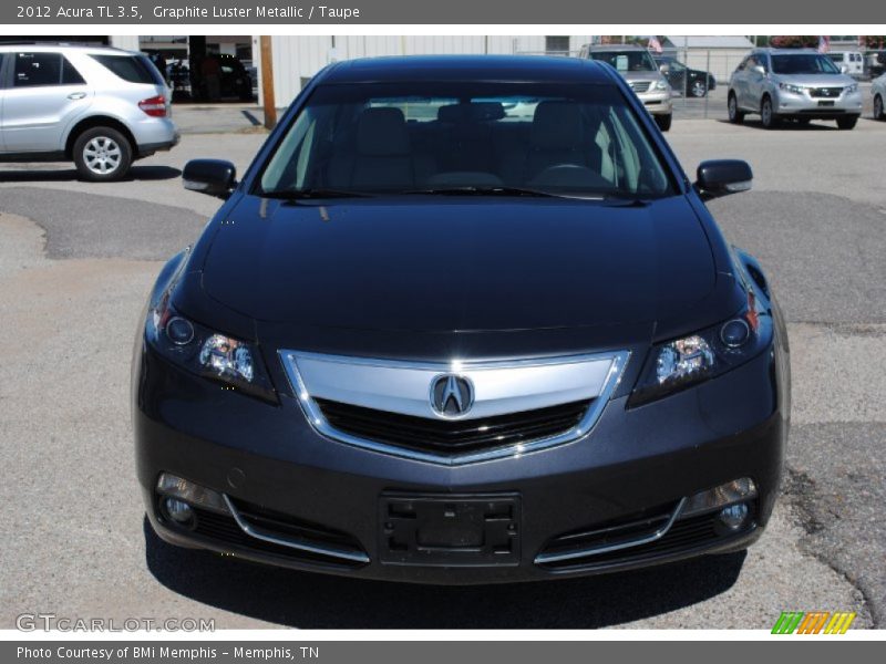 Graphite Luster Metallic / Taupe 2012 Acura TL 3.5