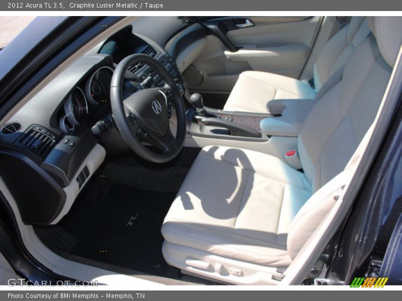 Graphite Luster Metallic / Taupe 2012 Acura TL 3.5
