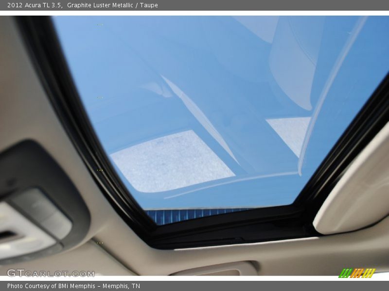 Graphite Luster Metallic / Taupe 2012 Acura TL 3.5