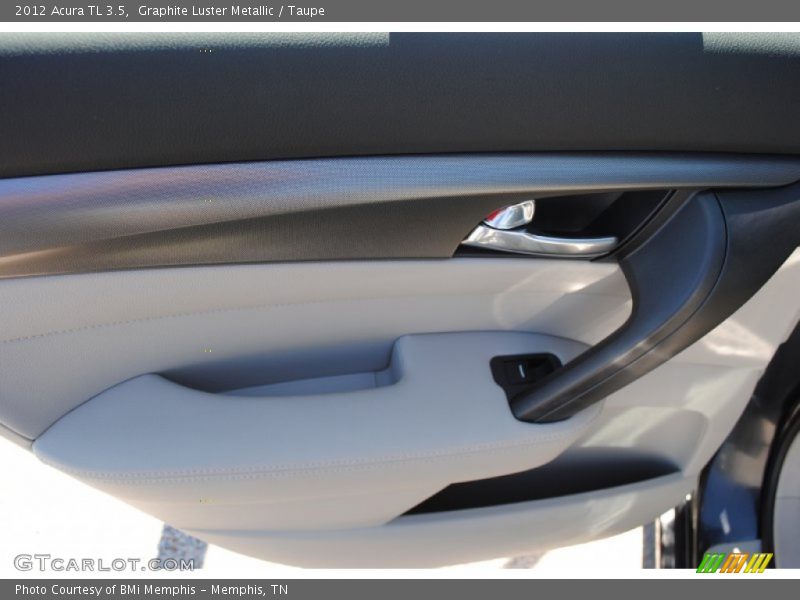 Graphite Luster Metallic / Taupe 2012 Acura TL 3.5