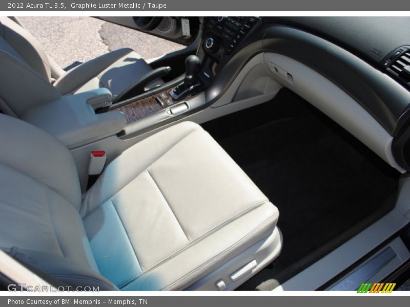 Graphite Luster Metallic / Taupe 2012 Acura TL 3.5