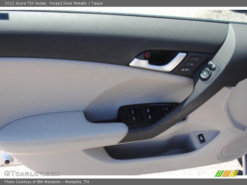 Forged Silver Metallic / Taupe 2012 Acura TSX Sedan
