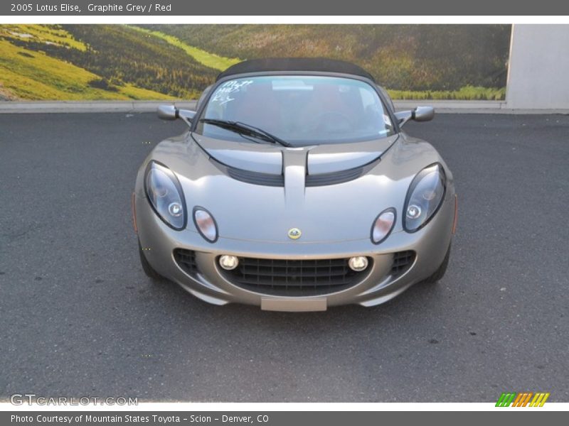 Graphite Grey / Red 2005 Lotus Elise