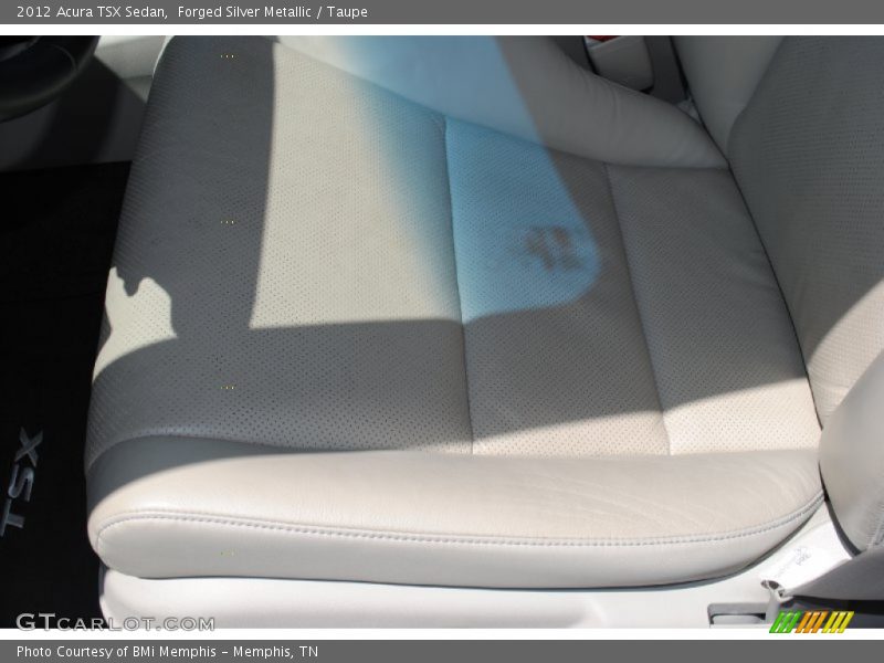 Forged Silver Metallic / Taupe 2012 Acura TSX Sedan