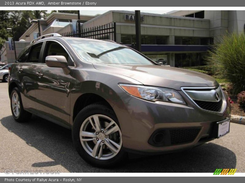Amber Brownstone / Ebony 2013 Acura RDX AWD