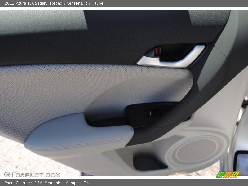 Forged Silver Metallic / Taupe 2012 Acura TSX Sedan