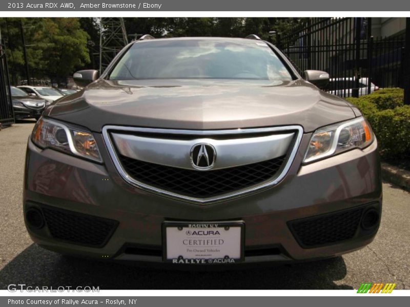 Amber Brownstone / Ebony 2013 Acura RDX AWD
