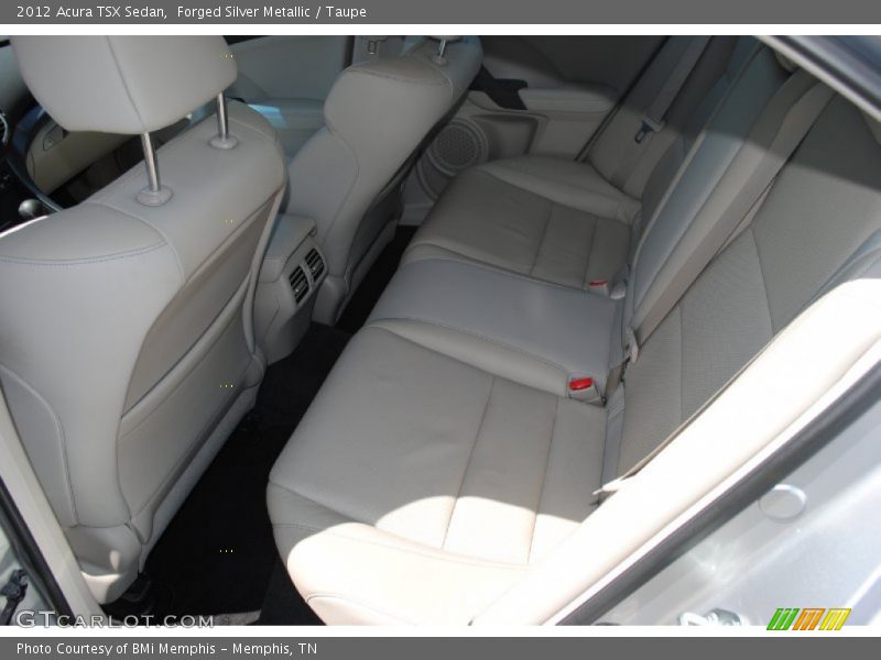 Forged Silver Metallic / Taupe 2012 Acura TSX Sedan