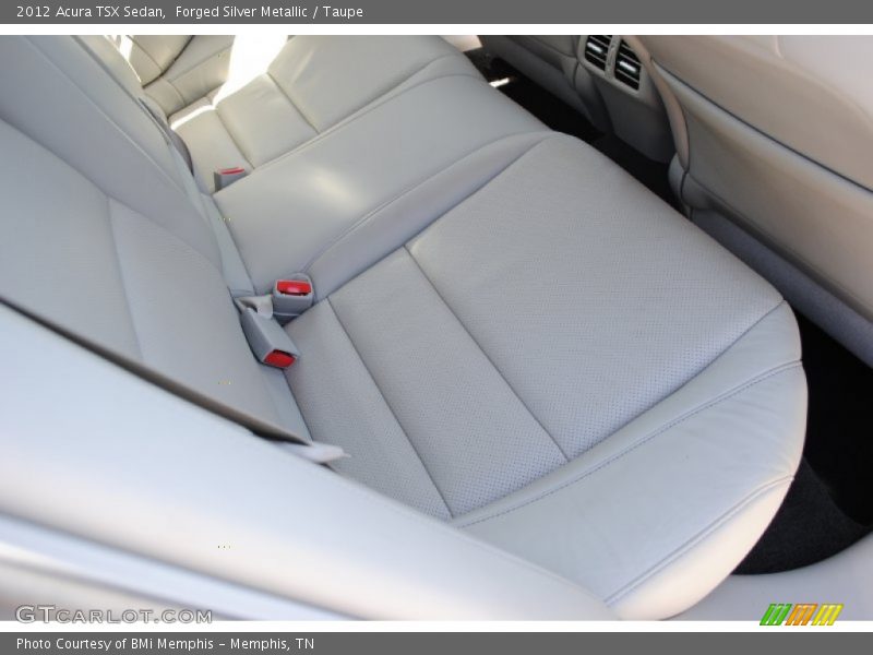 Forged Silver Metallic / Taupe 2012 Acura TSX Sedan