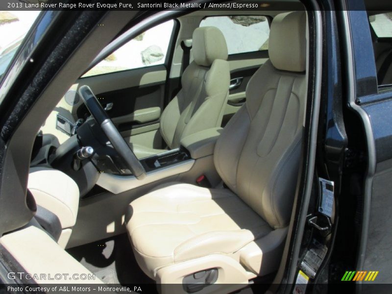 Santorini Black Metallic / Almond/Espresso 2013 Land Rover Range Rover Evoque Pure