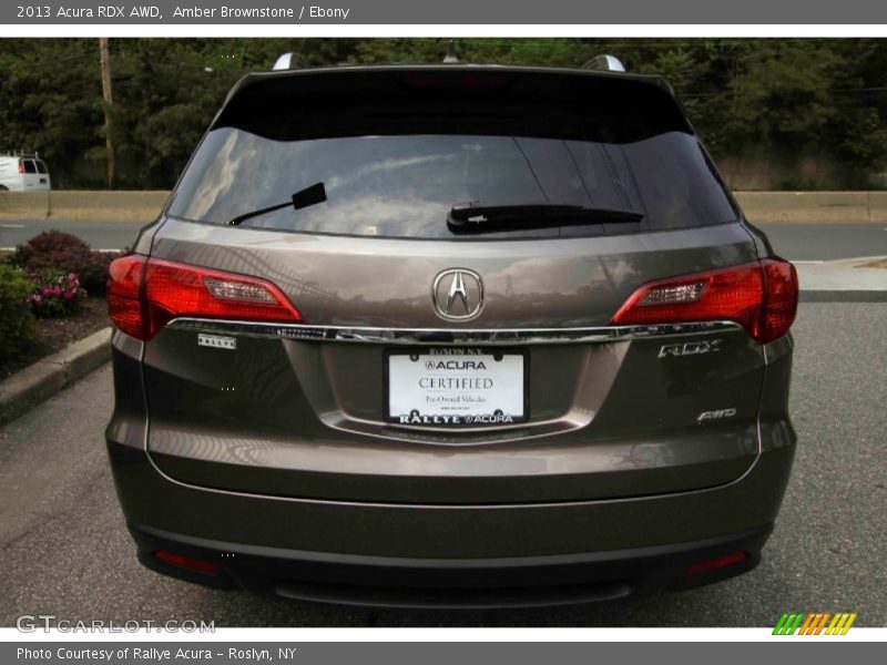 Amber Brownstone / Ebony 2013 Acura RDX AWD