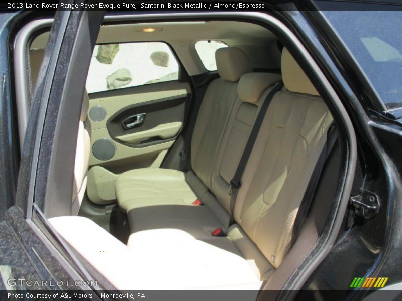 Santorini Black Metallic / Almond/Espresso 2013 Land Rover Range Rover Evoque Pure