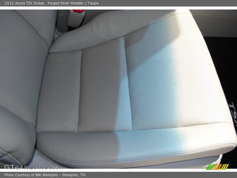Forged Silver Metallic / Taupe 2012 Acura TSX Sedan