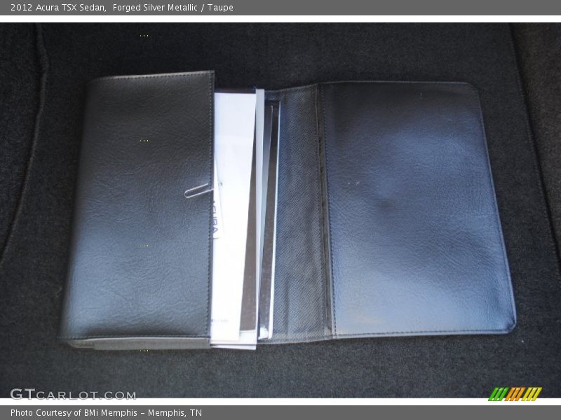 Forged Silver Metallic / Taupe 2012 Acura TSX Sedan