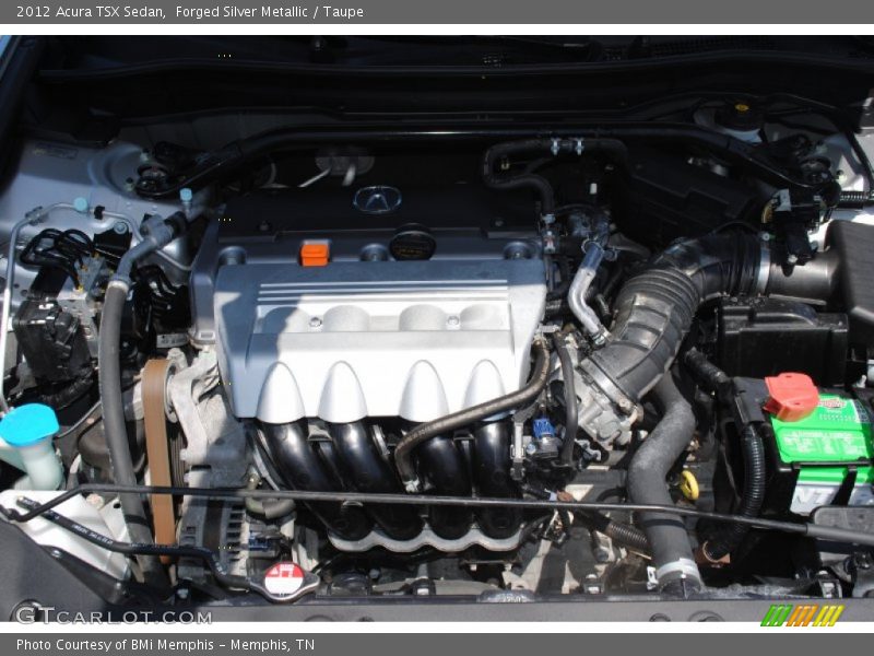 Forged Silver Metallic / Taupe 2012 Acura TSX Sedan