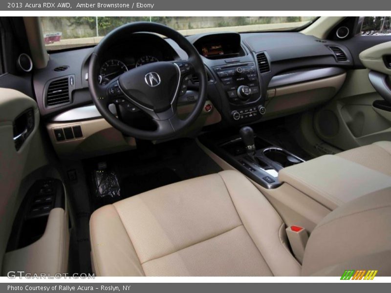 Amber Brownstone / Ebony 2013 Acura RDX AWD