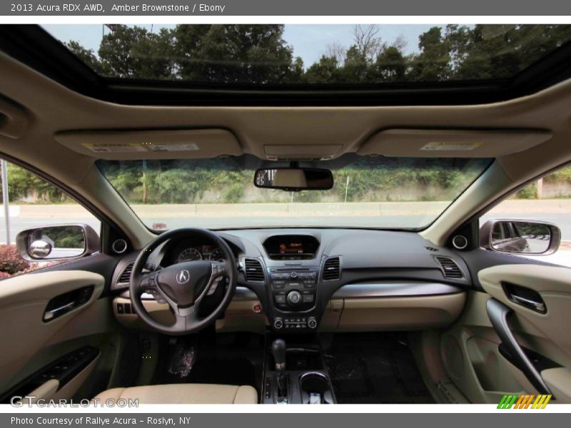 Amber Brownstone / Ebony 2013 Acura RDX AWD