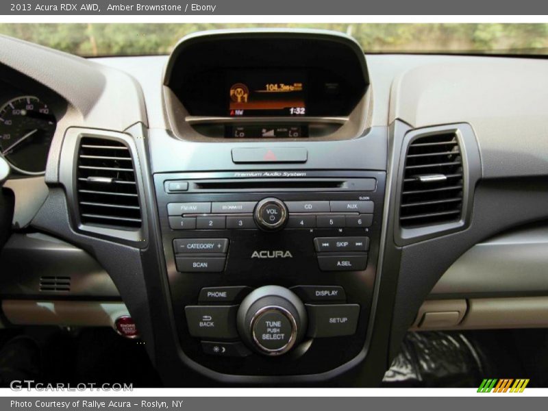Amber Brownstone / Ebony 2013 Acura RDX AWD
