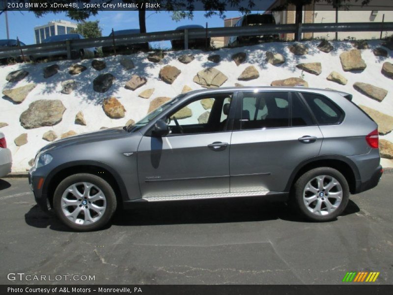 Space Grey Metallic / Black 2010 BMW X5 xDrive48i