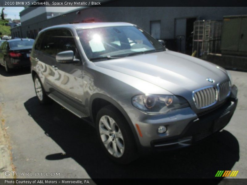 Space Grey Metallic / Black 2010 BMW X5 xDrive48i