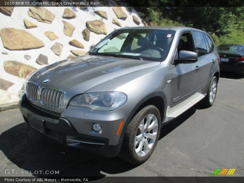 Space Grey Metallic / Black 2010 BMW X5 xDrive48i