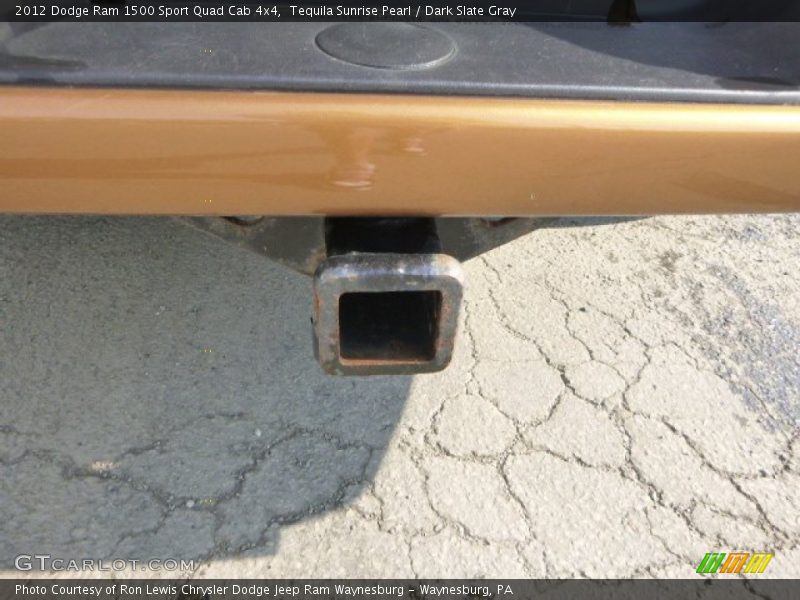 Tequila Sunrise Pearl / Dark Slate Gray 2012 Dodge Ram 1500 Sport Quad Cab 4x4