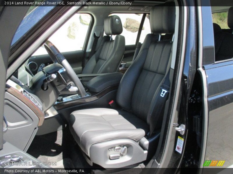 Santorini Black Metallic / Ebony/Ebony 2014 Land Rover Range Rover HSE