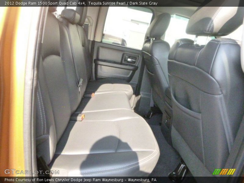 Tequila Sunrise Pearl / Dark Slate Gray 2012 Dodge Ram 1500 Sport Quad Cab 4x4