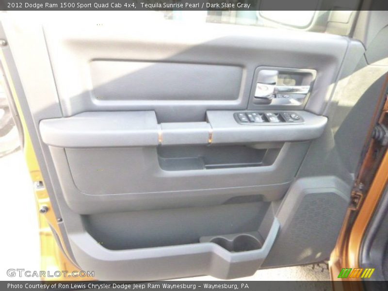 Tequila Sunrise Pearl / Dark Slate Gray 2012 Dodge Ram 1500 Sport Quad Cab 4x4