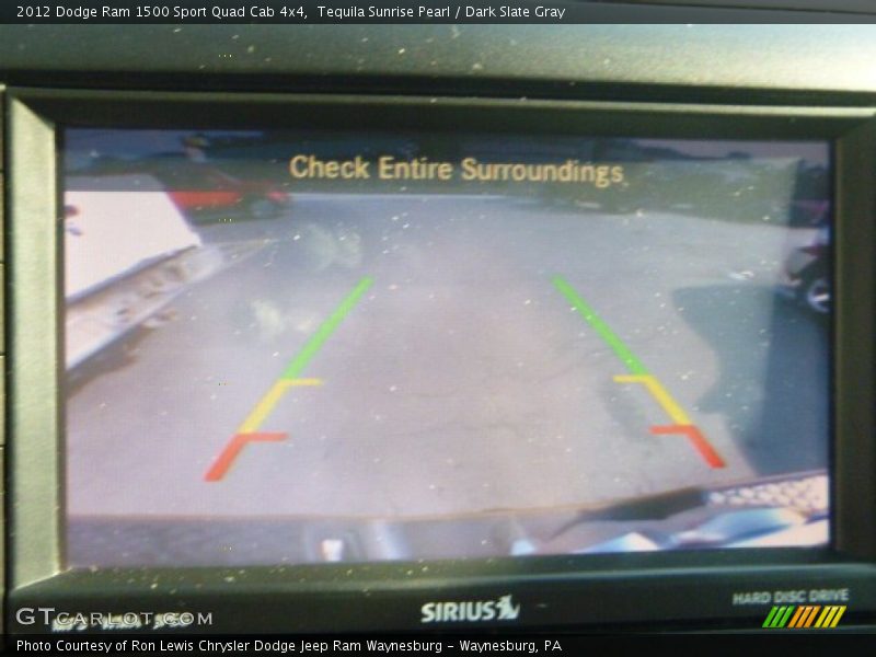 Tequila Sunrise Pearl / Dark Slate Gray 2012 Dodge Ram 1500 Sport Quad Cab 4x4