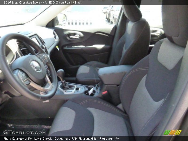  2016 Cherokee Sport 4x4 Black Interior