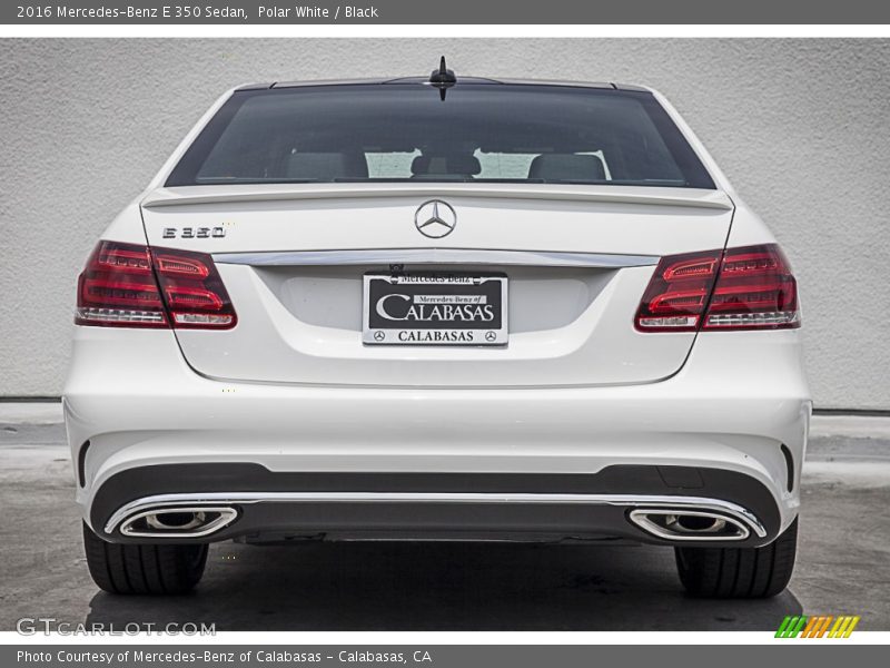 Polar White / Black 2016 Mercedes-Benz E 350 Sedan