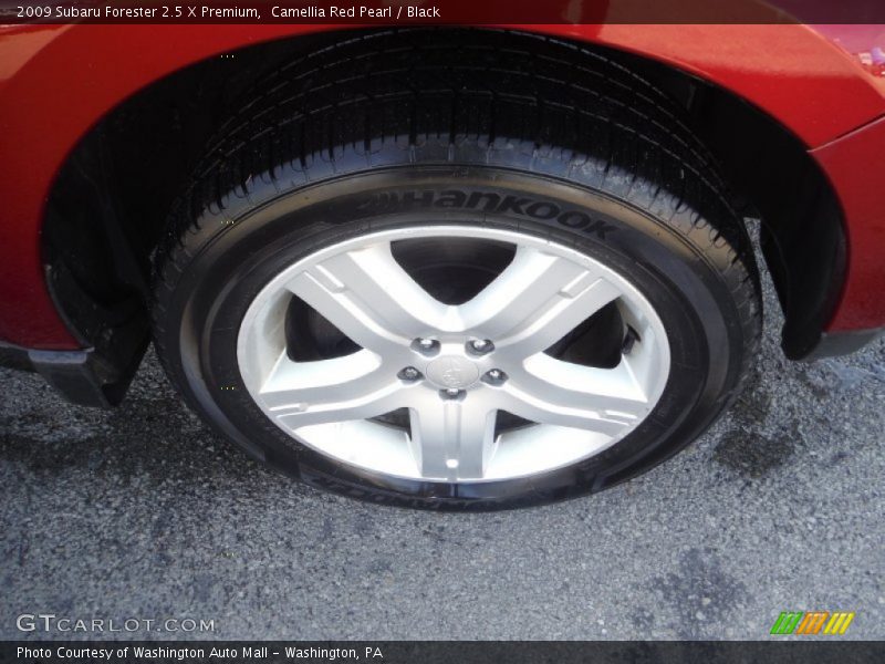 Camellia Red Pearl / Black 2009 Subaru Forester 2.5 X Premium
