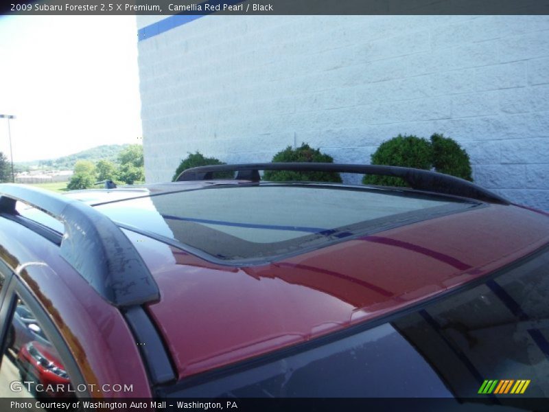 Camellia Red Pearl / Black 2009 Subaru Forester 2.5 X Premium