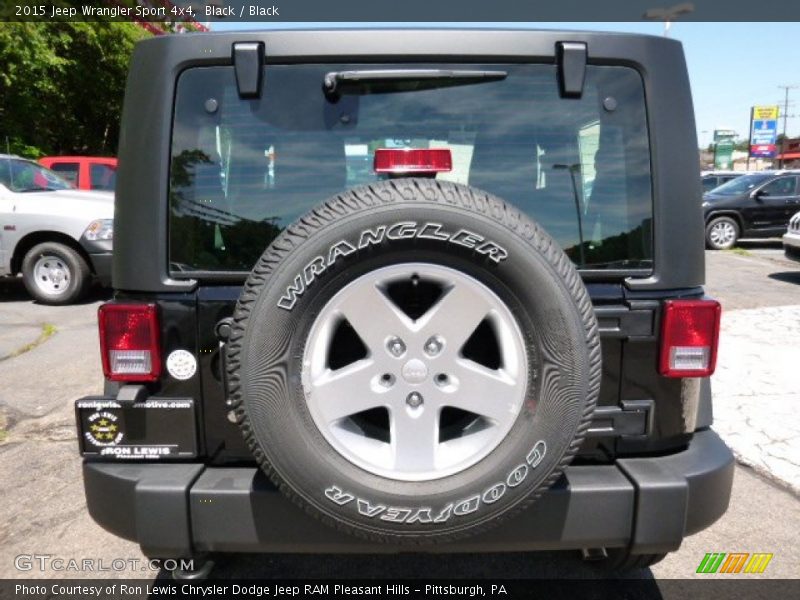 Black / Black 2015 Jeep Wrangler Sport 4x4