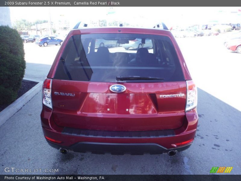 Camellia Red Pearl / Black 2009 Subaru Forester 2.5 X Premium