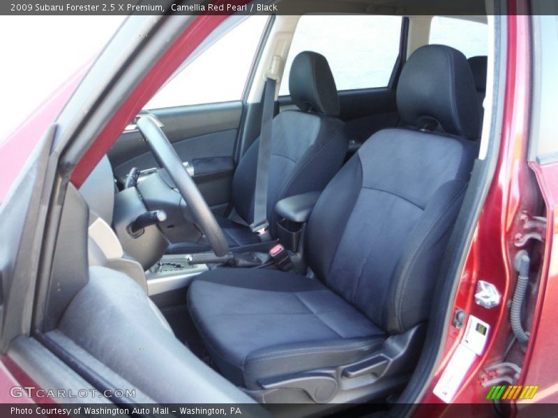 Camellia Red Pearl / Black 2009 Subaru Forester 2.5 X Premium