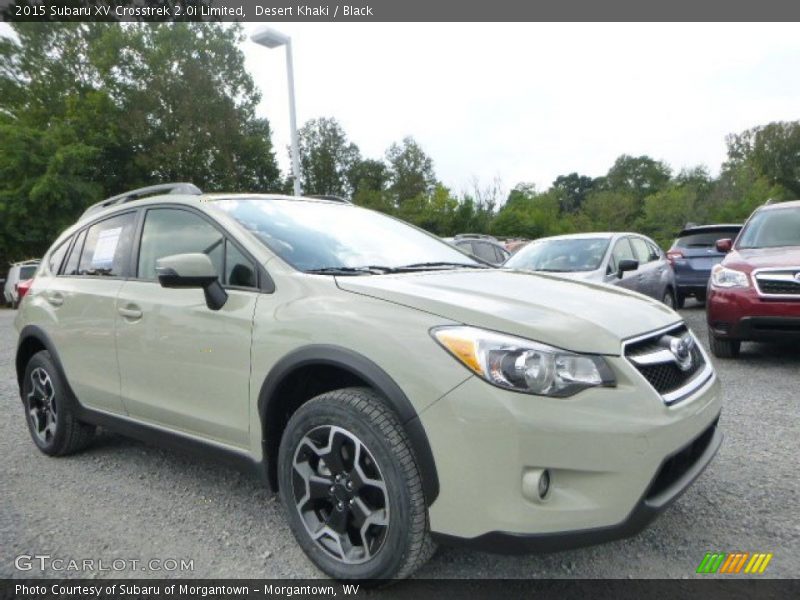 Desert Khaki / Black 2015 Subaru XV Crosstrek 2.0i Limited