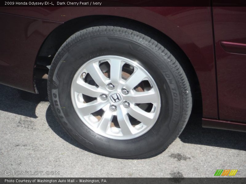 Dark Cherry Pearl / Ivory 2009 Honda Odyssey EX-L