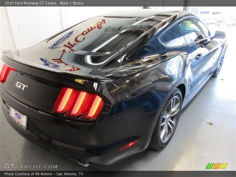 Black / Ebony 2015 Ford Mustang GT Coupe