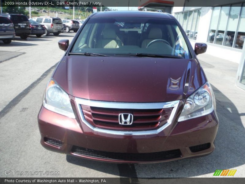 Dark Cherry Pearl / Ivory 2009 Honda Odyssey EX-L