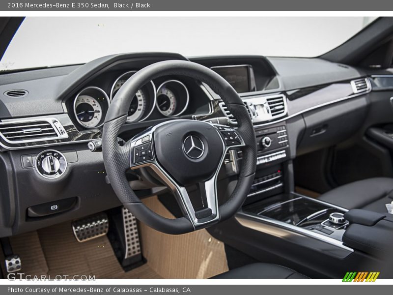 Dashboard of 2016 E 350 Sedan